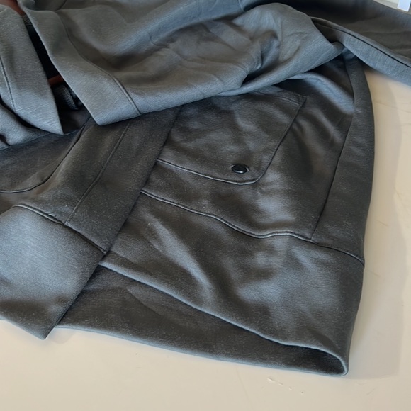 NWT Women's Gaiam Hudson Hooded Open-Front Wrap - Picture 5 of 11